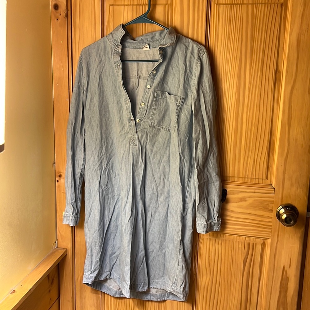 denim dress!